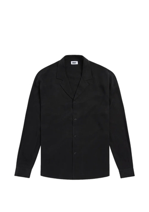 KROST buttoned revere collar coat - Black