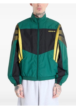 adidas striped zip sweatshirt - Green