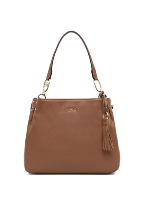 LIU JO tassel shoulder bag - Brown