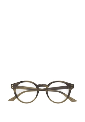 Gucci Eyewear round-frame glasses - Brown