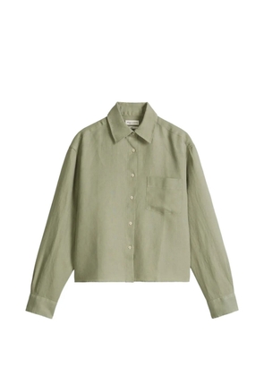 Marc O'Polo chest-pocket long-sleeve shirt - Green