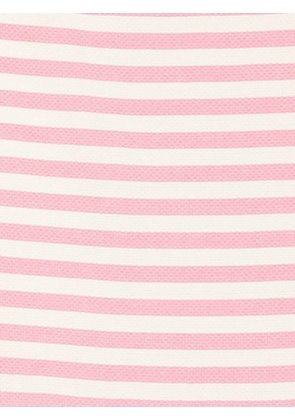 MC2 Saint Barth striped fringed beach towel - Pink