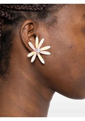 YVMIN Daisy pearl earrings - Silver