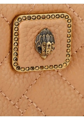 Kurt Geiger Pimlico quilted zipped wallet - Neutrals