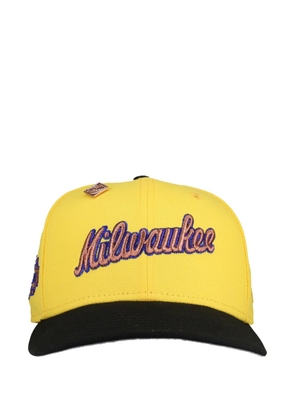 NEW ERA CAP 59FIFTY Milwaukee Brewers 1982 World Series fitted cap - Yellow