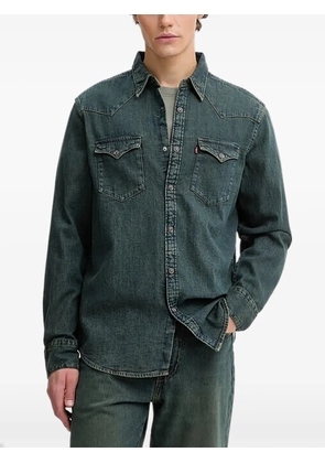 Levi's flap-pocket denim shirt - Blue