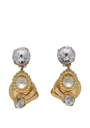 BOZART Clip-on drop earrings - Gold