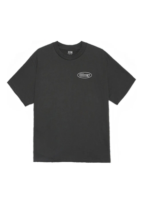 Obey logo-print T-shirt - Grey