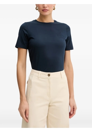 Trussardi embroidered T-shirt - Blue