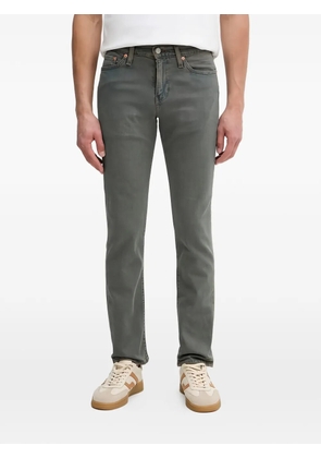 Levi's 511 logo-patch slim jeans - Green