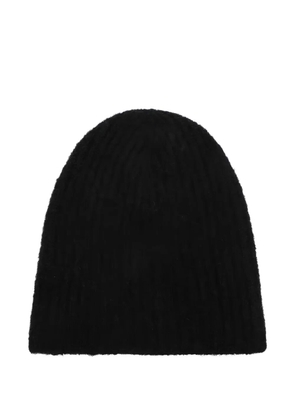 Roberto Collina ribbed beanie - Black