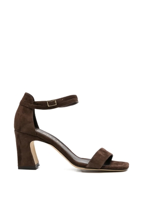 The Seller square-toe sandals - Brown