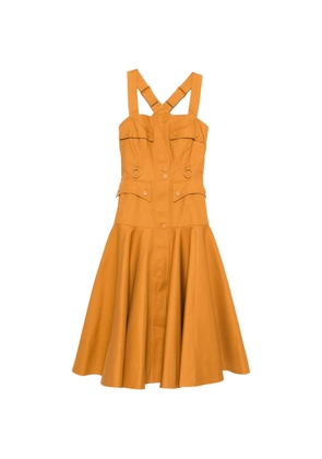 ZIMMERMANN pocket utility midi dress - Orange