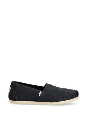 Toms logo-detail espadrilles - Black