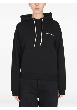 Department 5 drawstring hoodie - Black