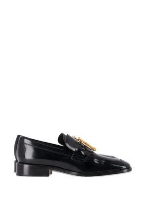 Christian Dior Pre-Owned Direction leather loafers - Black