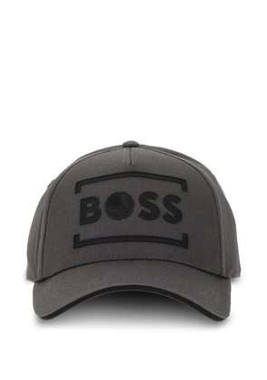 BOSS logo baseball cap - Grey