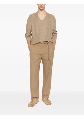 Briglia 1949 belted trousers - Neutrals