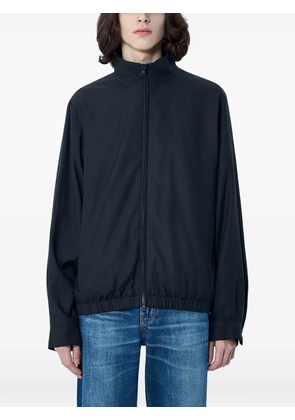 OUR LEGACY high-neck zi-up jacket - Black