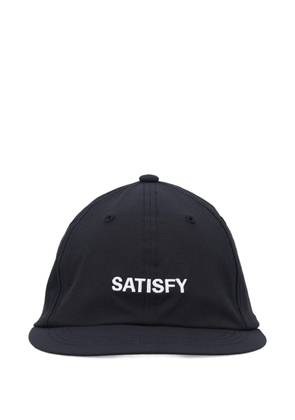 Satisfy PeaceShell embroidered-logo running cap - Black