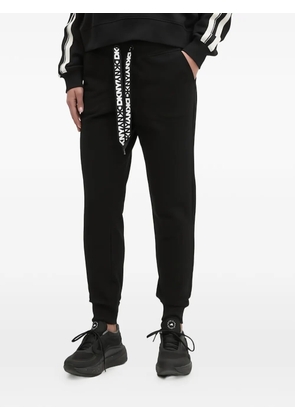 DKNY drawstring detail trousers - Black