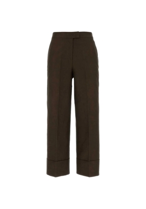 PT Torino pressed-crease trousers - Brown