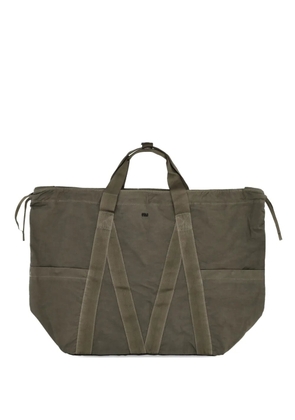 Massimo Osti Studio drawstring panelled tote bag - Green