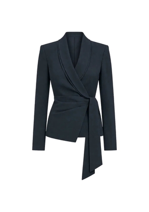 Patrizia Pepe tie belt blazer - Black