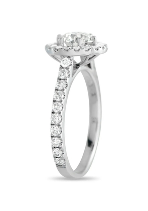 LB Exclusive diamond halo ring - Silver
