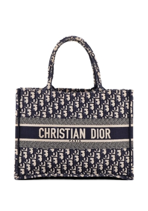 Christian Dior Pre-Owned Book Oblique Canvas Medium tote bag - Blue