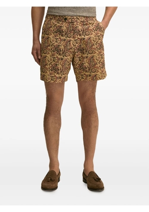 Brooks Brothers paisley-print shorts - Neutrals