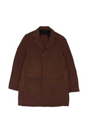 424 Uomo button lightweight jacket - Brown