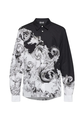 Versace Jeans Couture graphic cotton shirt - Black