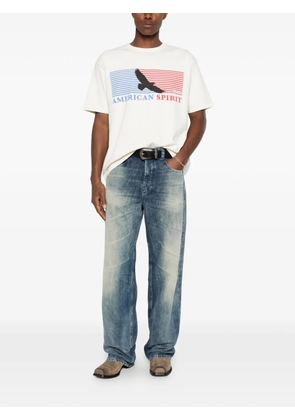 RHUDE graphic T-shirt - Neutrals