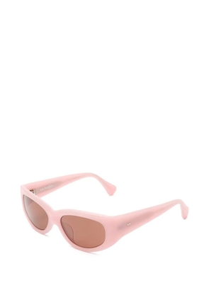 Sun Buddies Rafael oval-frame sunglasses - Pink