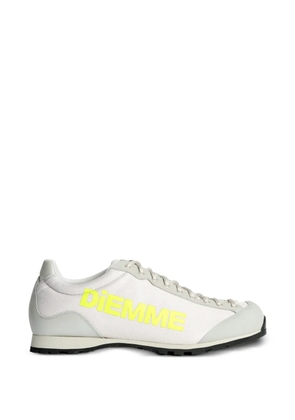 Diemme Movida 92 neon-logo sneakers - Grey