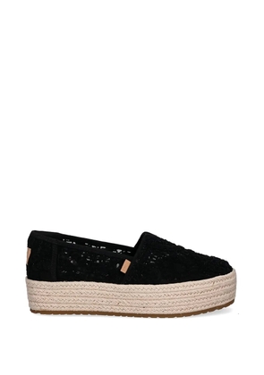 Toms platform espadrilles - Black