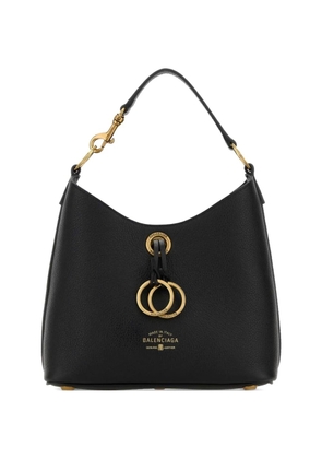 Balenciaga small Carrie Hobo leather shoulder bag - Black