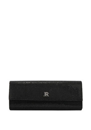 John Richmond embellished chain clutch bag - Black