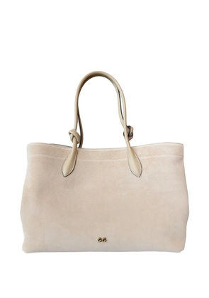 Cult Gaia Ariella knot tote bag - Neutrals