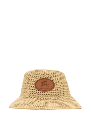 Burberry Knight Stamp bucket hat - Neutrals