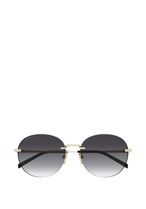 Gucci Eyewear round-frame sunglasses - Gold
