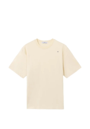 Stone Island crew-neck logo T-shirt - Neutrals