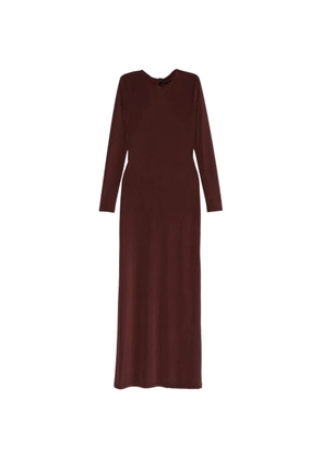 Raquel Diniz Carolyne open-back dress - Brown