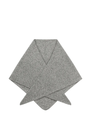 Emiliano Rinaldi pointed scarf - Grey