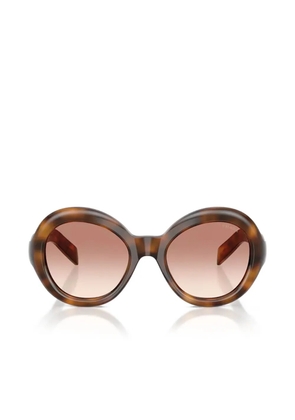 Prada Eyewear tortoiseshell-pattern sunglasses - Brown