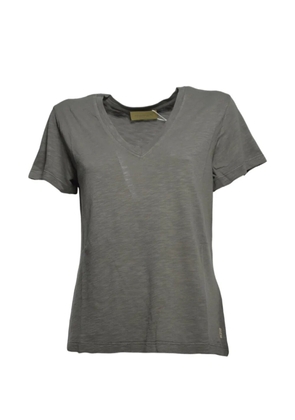 MOMONÌ V-neck T-shirt - Green