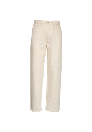 Edwin button loose fit jeans - White