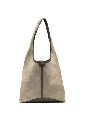 Soeur Delice suede tote bag - Grey