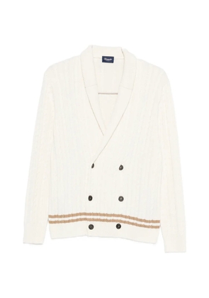 Drumohr double-breasted cardigan - Neutrals